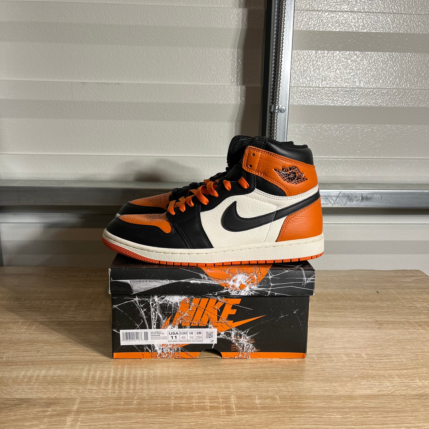 Size 11 - AJ 1 Retro High Shattered Backboard