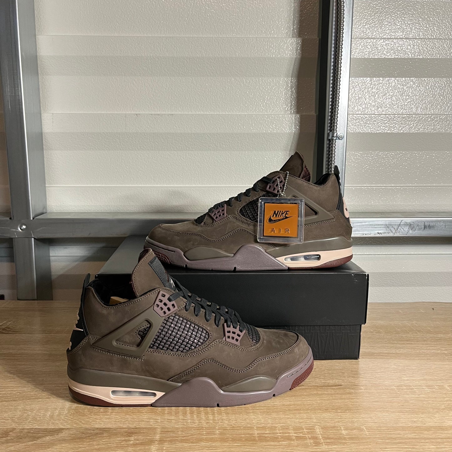 Size 12 - AJ 4 Retro A Ma Maniére Dark Mocha