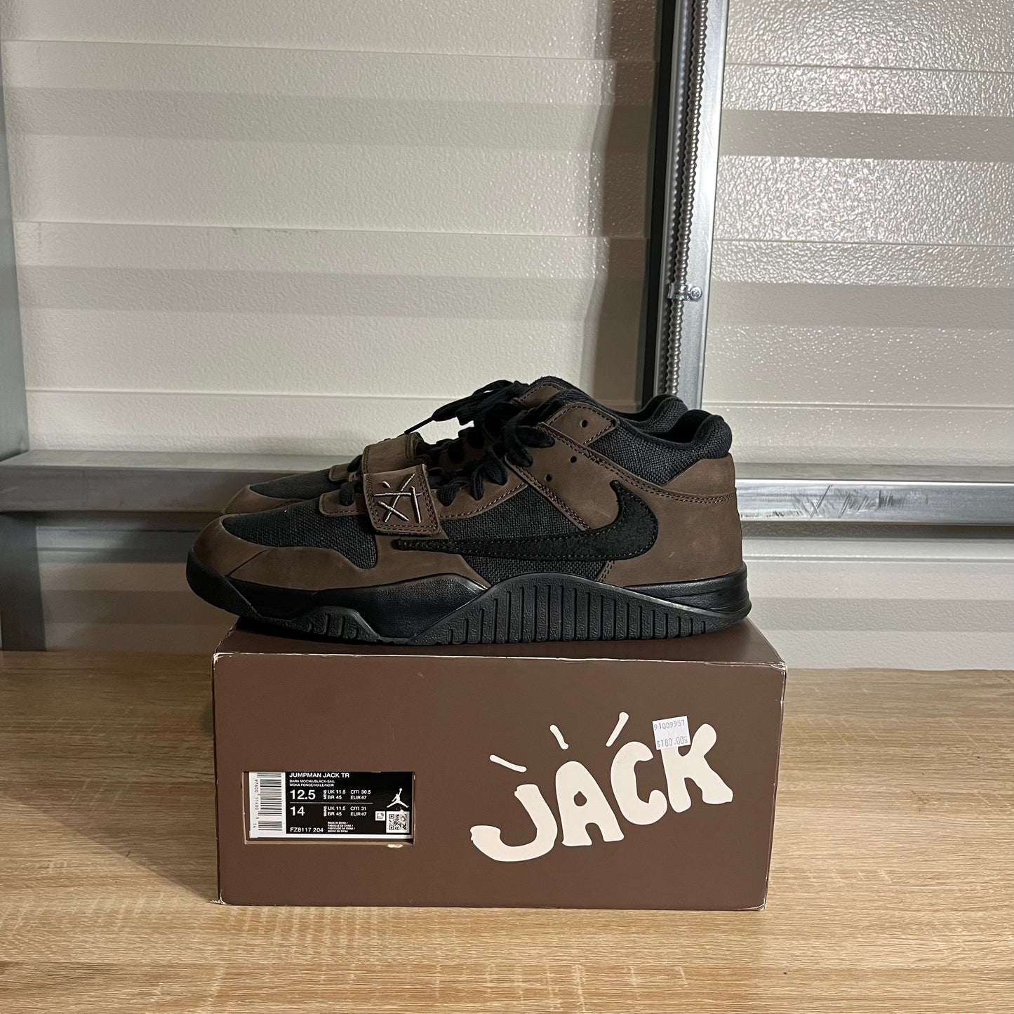 Size 12.5 - Jumpman Jack TR Dark Mocha