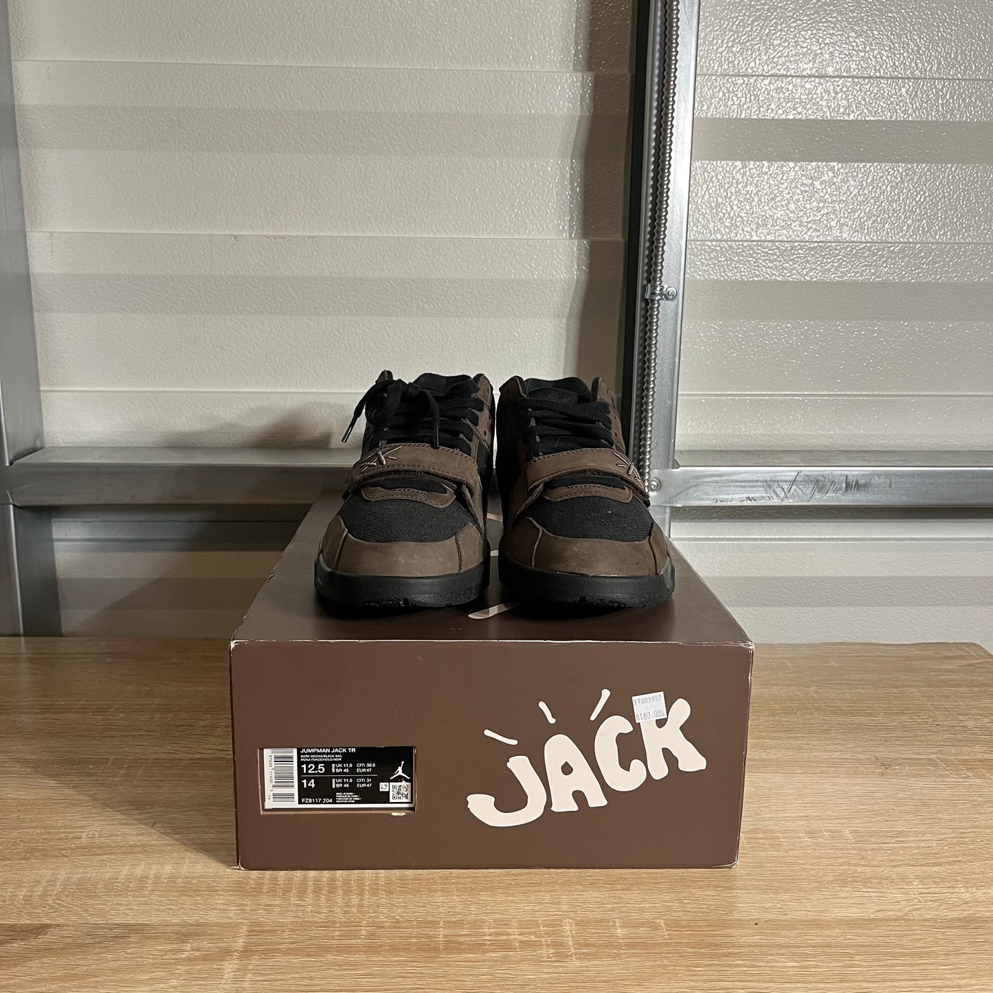 Size 12.5 - Jumpman Jack TR Dark Mocha