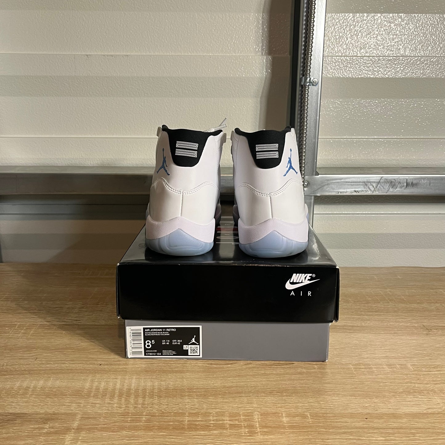Size 8.5 - AJ 11 Retro Legend Blue