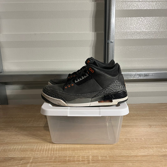 Size 9.5 - AJ 3 Retro Fear Pack