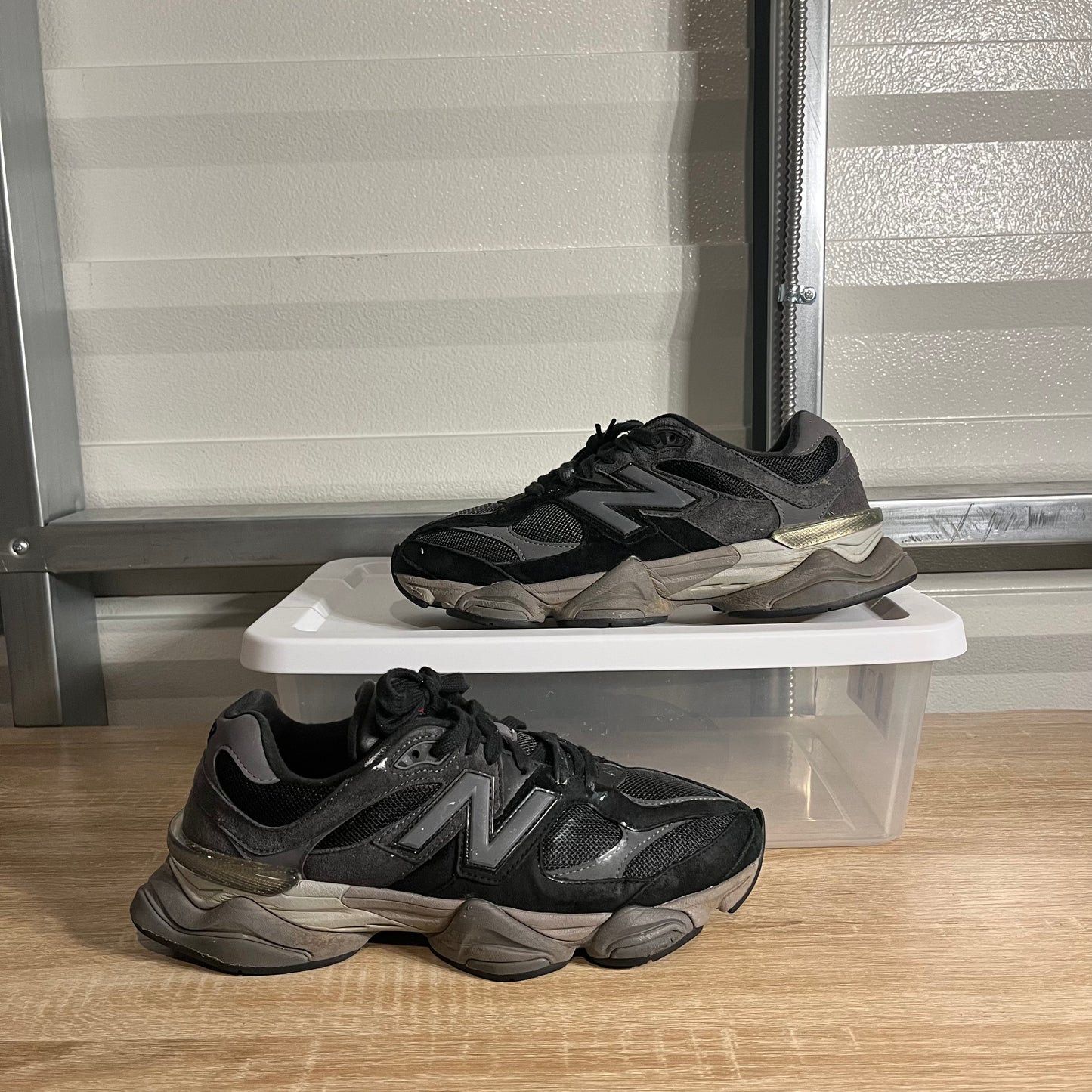 Size 9.5 - NB 9060 Black Castlerock Grey
