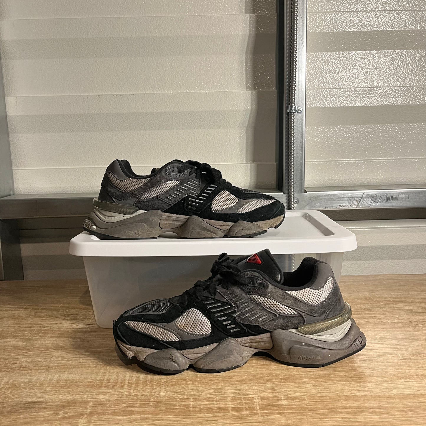 Size 9.5 - NB 9060 Black Castlerock Grey