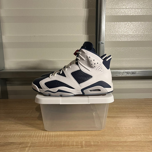 Size 10.5 - AJ 6 Retro Olympic