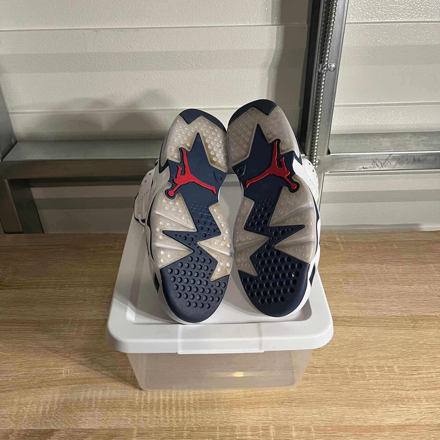 Size 10.5 - AJ 6 Retro Olympic