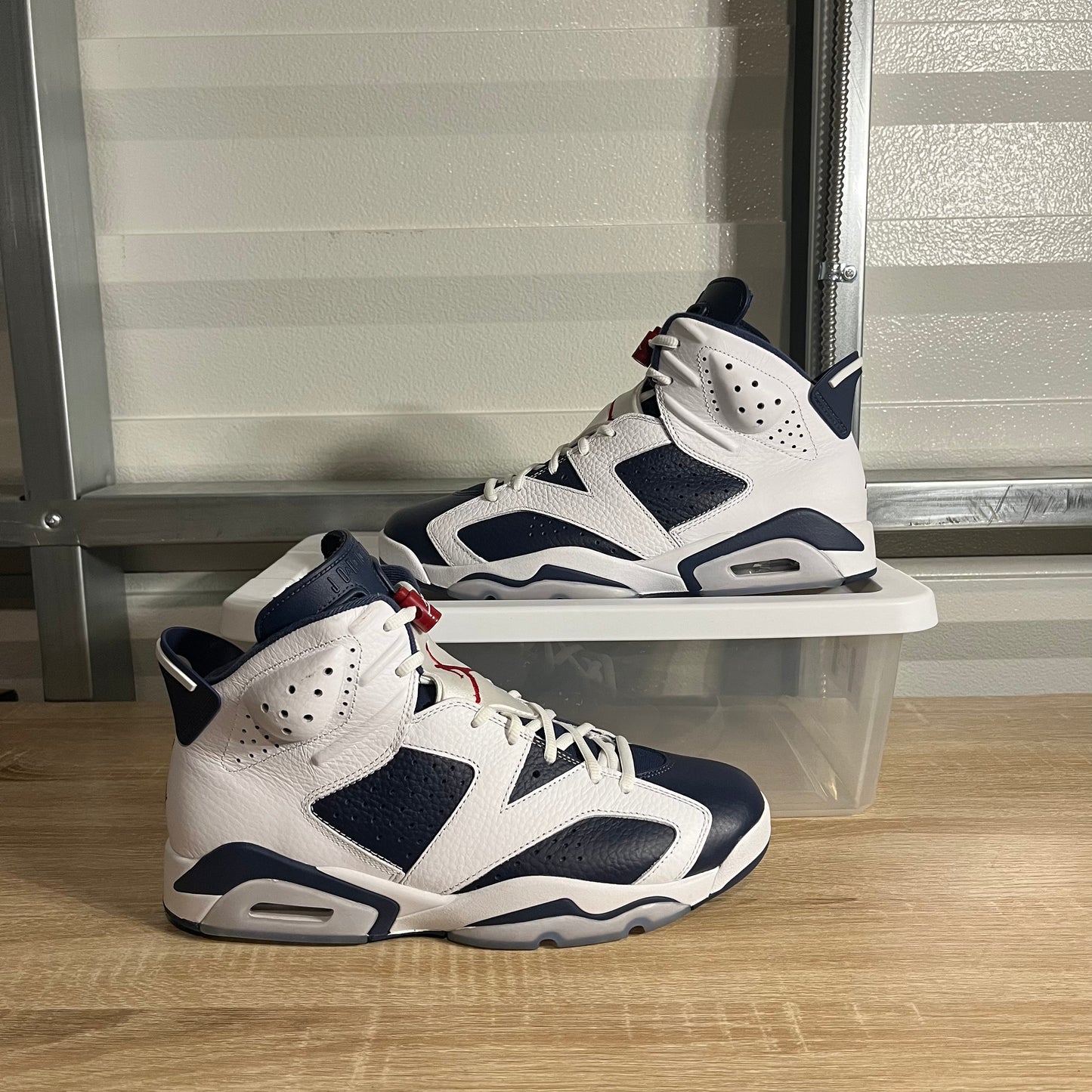 Size 10.5 - AJ 6 Retro Olympic