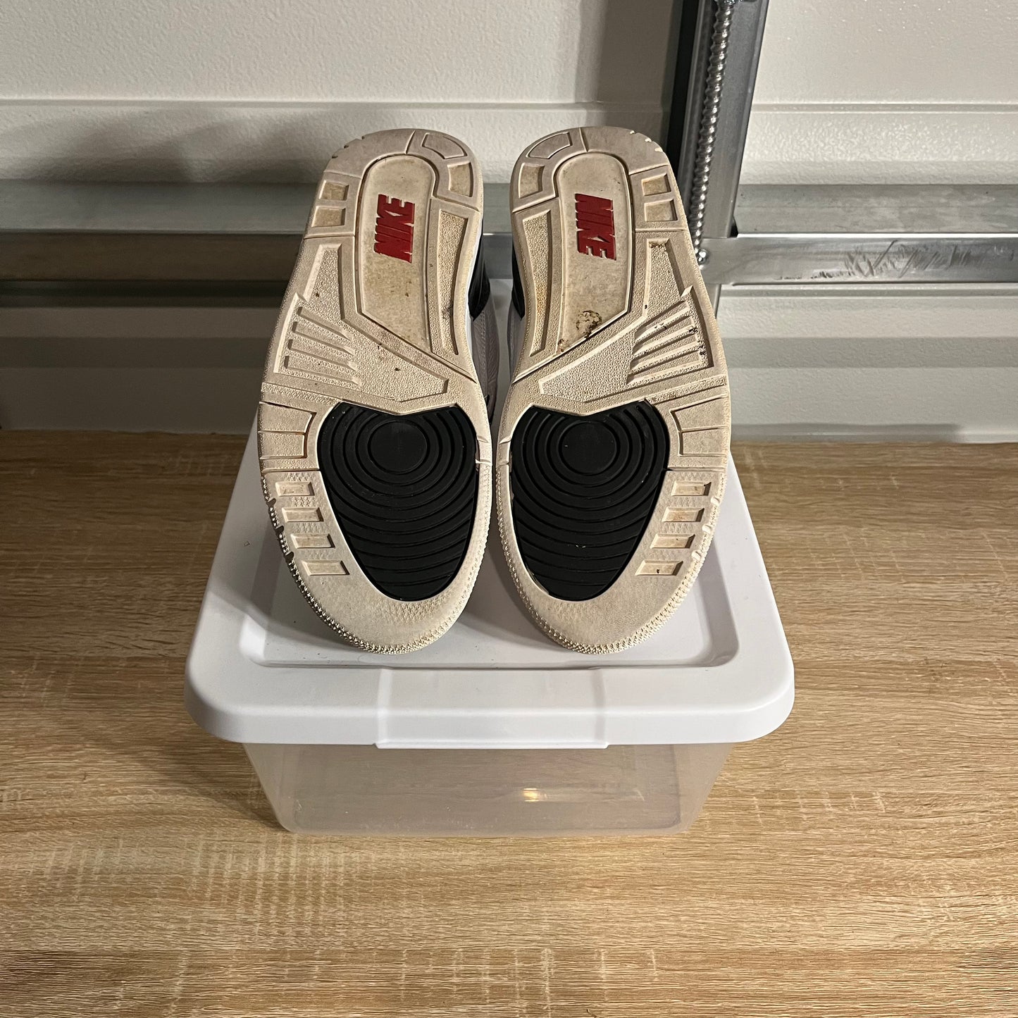 Size 9 - AJ 3 Retro Fire Red Denim