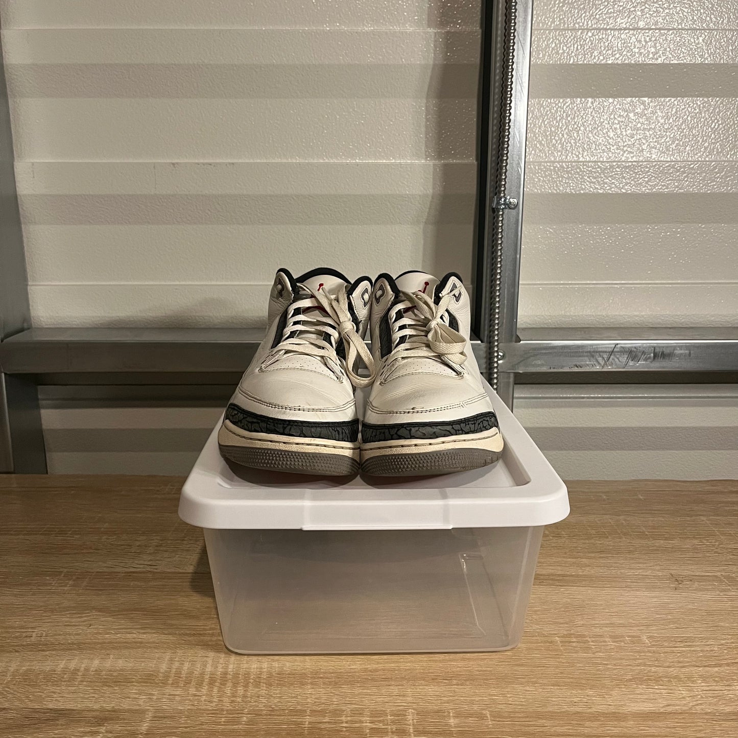 Size 12 - AJ 3 Retro Cement Grey