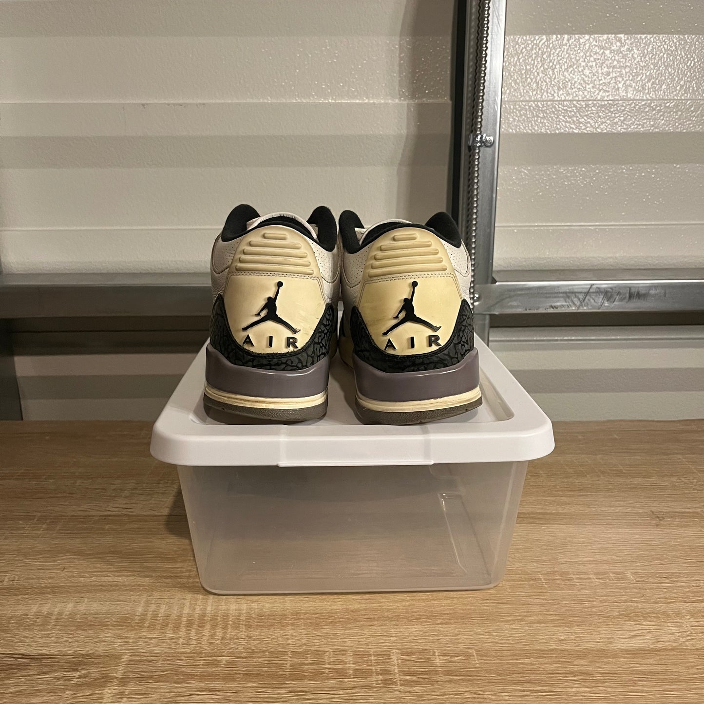 Size 12 - AJ 3 Retro Cement Grey
