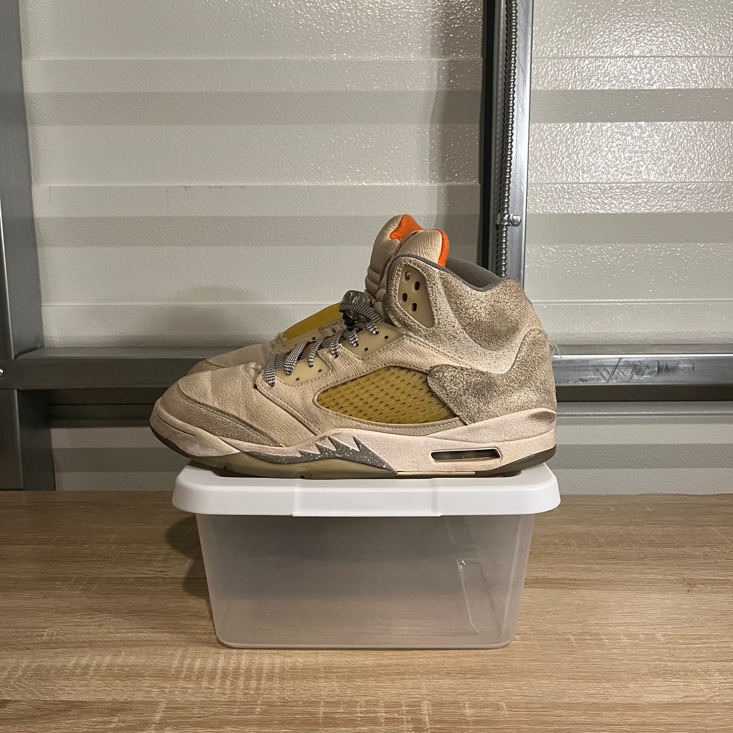 Size 12 - AJ 5 Retro Craft Light Orewood Brown
