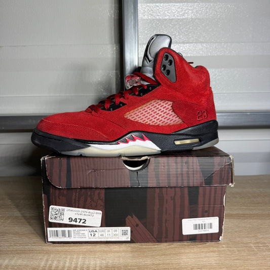 Size 12 - AJ 5 Retro Raging Bull