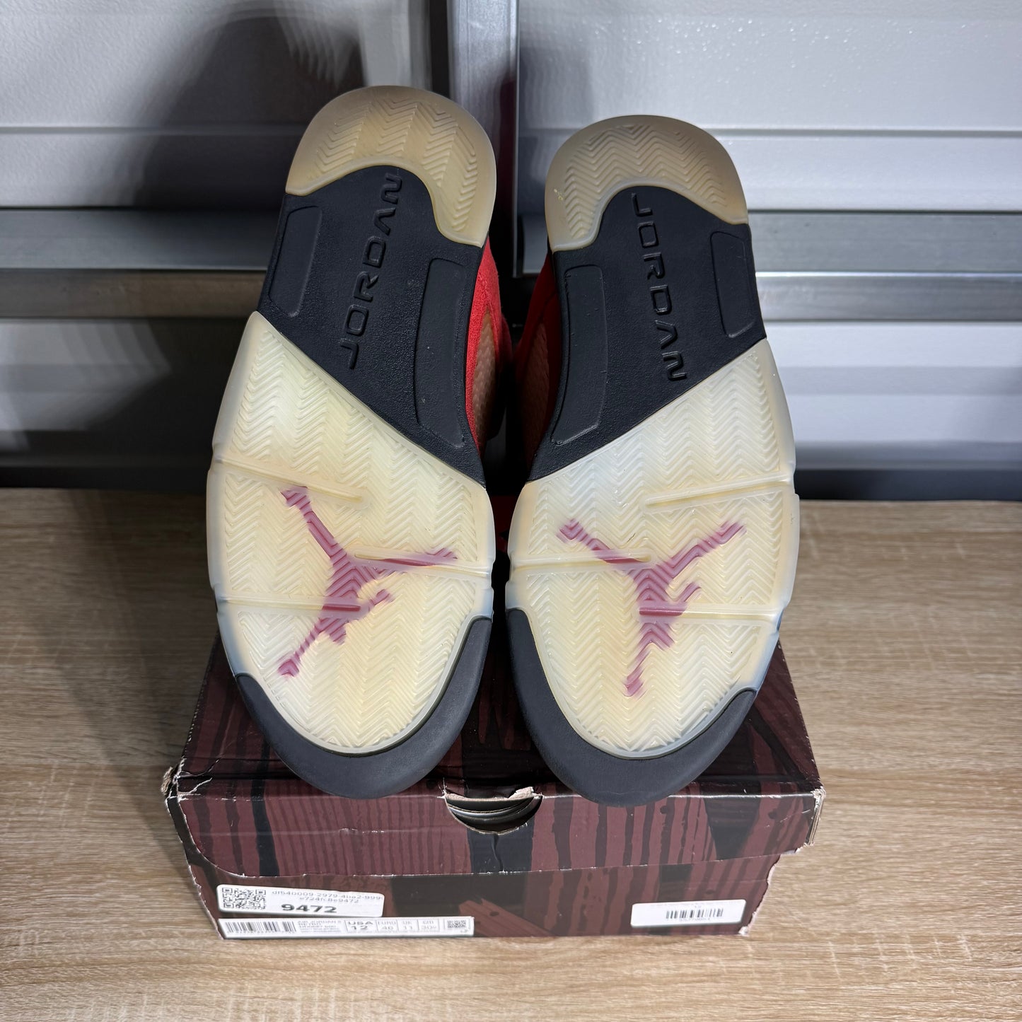 Size 12 - AJ 5 Retro Raging Bull