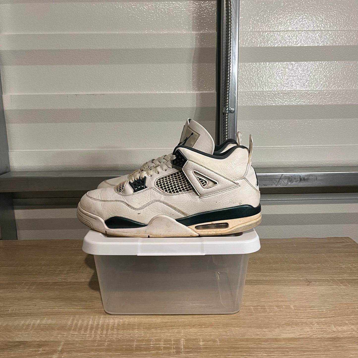 Size 12 - AJ 4 Retro Oxidized Green