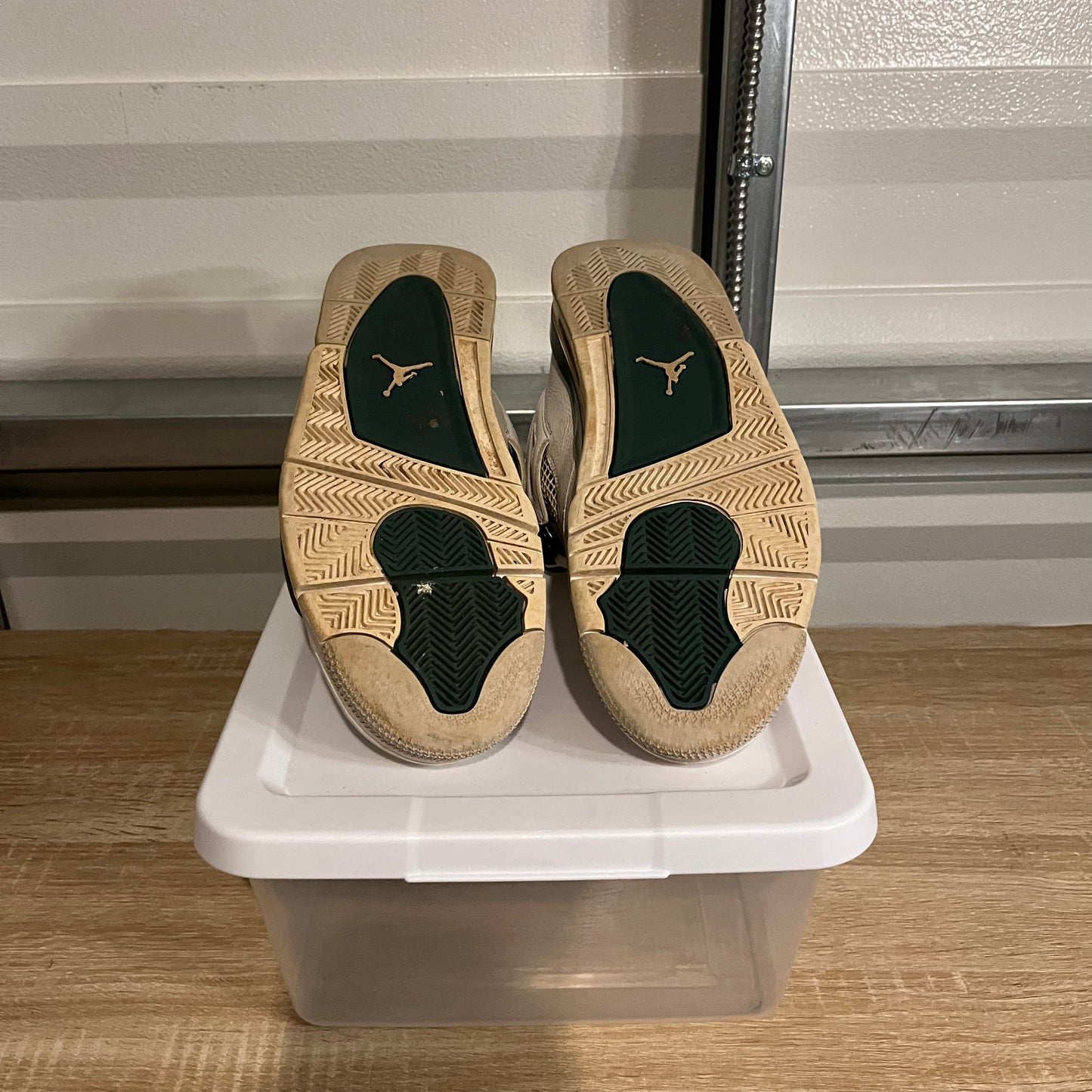 Size 12 - AJ 4 Retro Oxidized Green