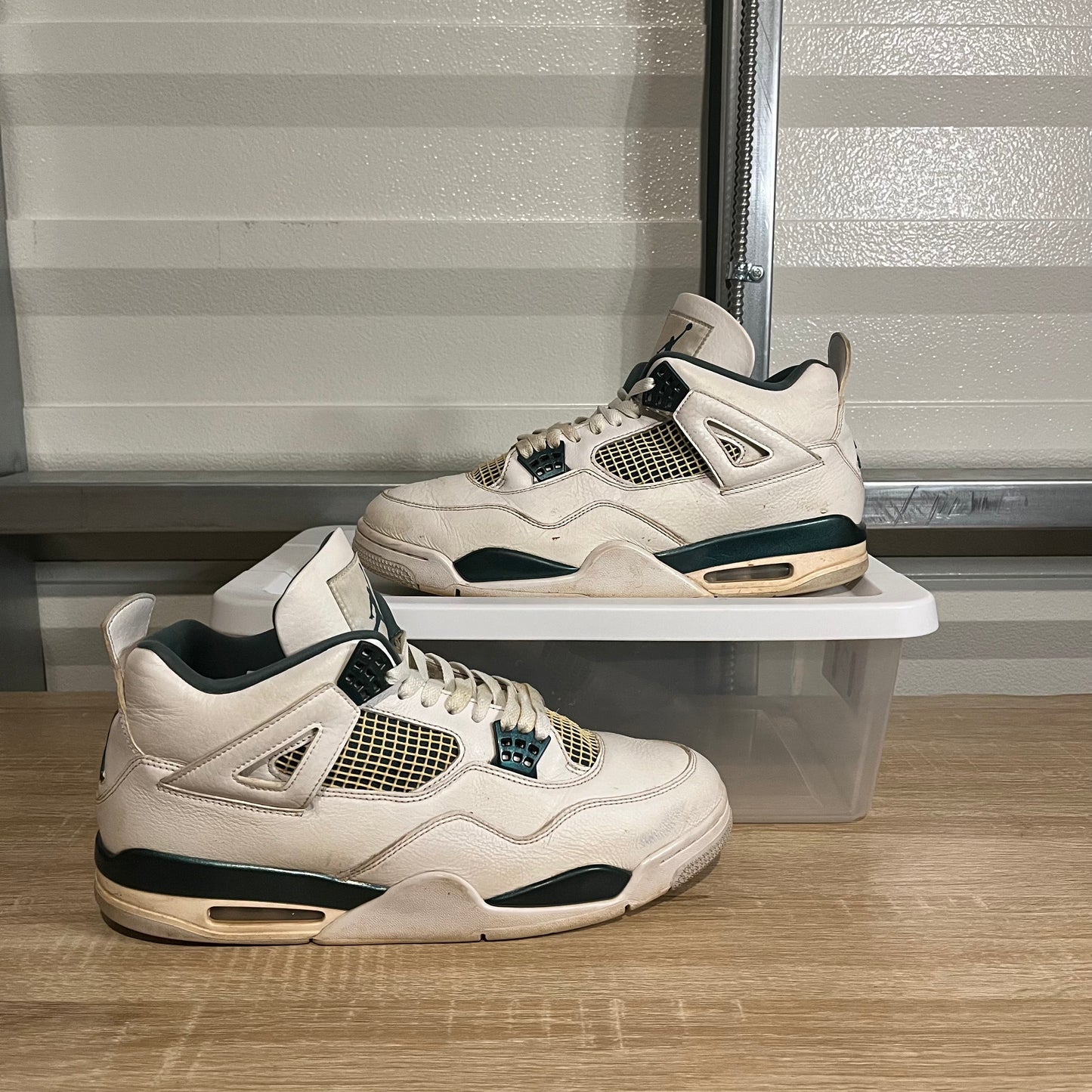 Size 12 - AJ 4 Retro Oxidized Green