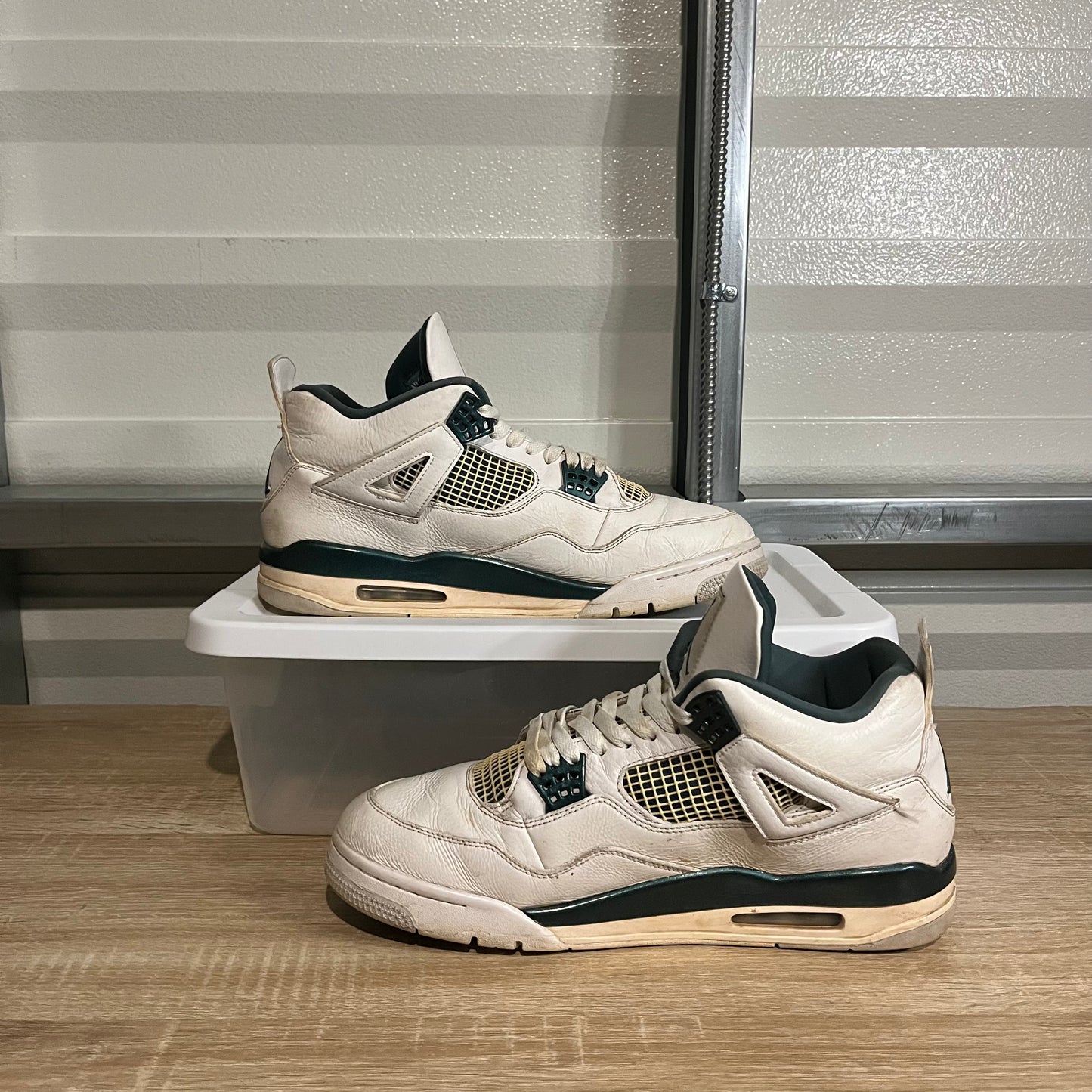 Size 12 - AJ 4 Retro Oxidized Green