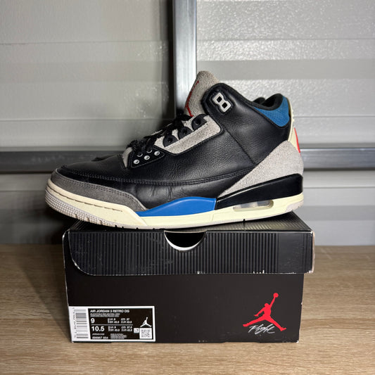 Size 9 - AJ 3 Retro OG Rare Air