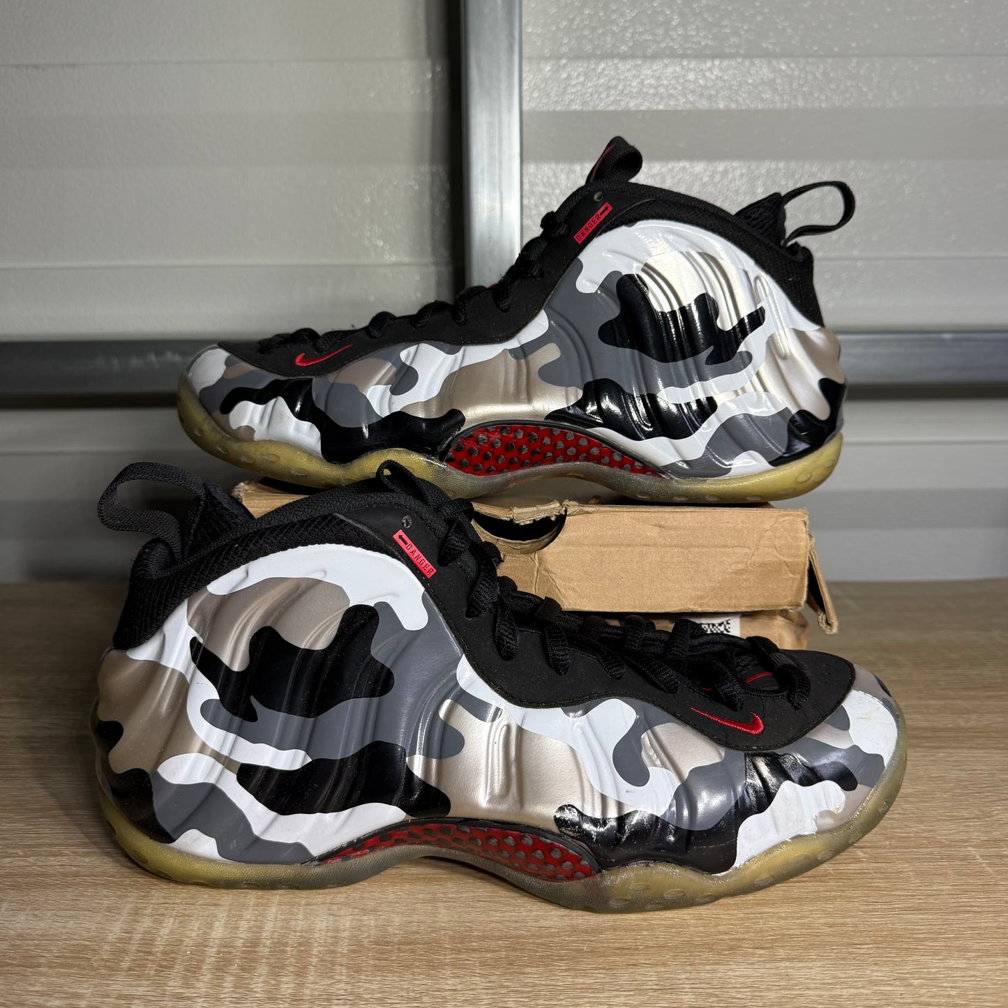 Size 9.5 - Air Foamposite One PRM Fighter Jet