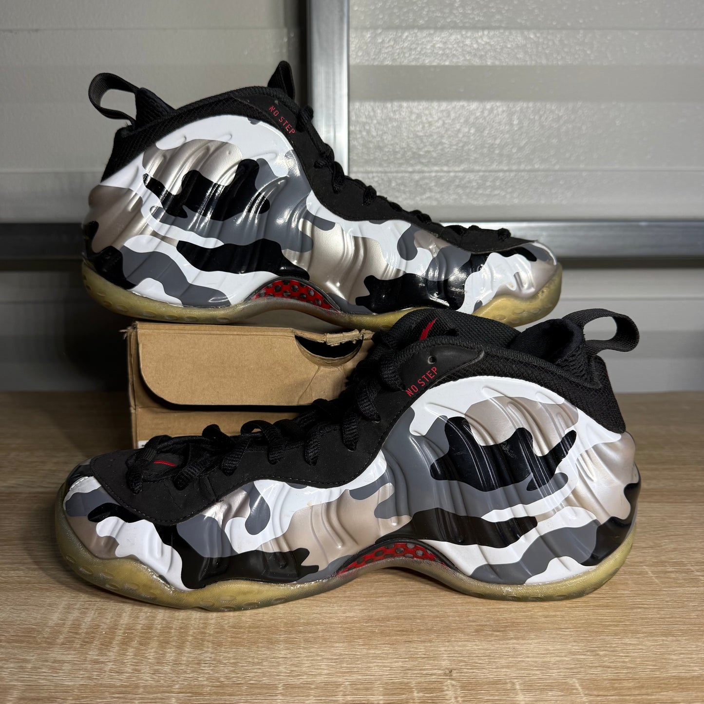 Size 9.5 - Air Foamposite One PRM Fighter Jet