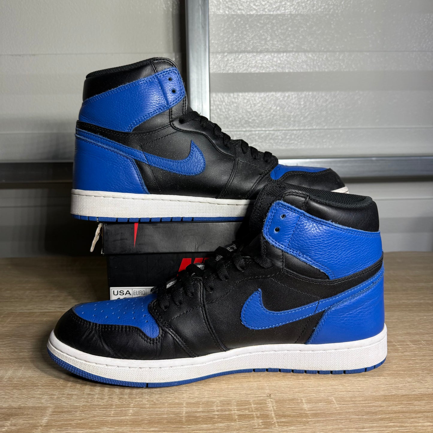 Size 12 - AJ 1 Retro High OG 2017 Royal Toe