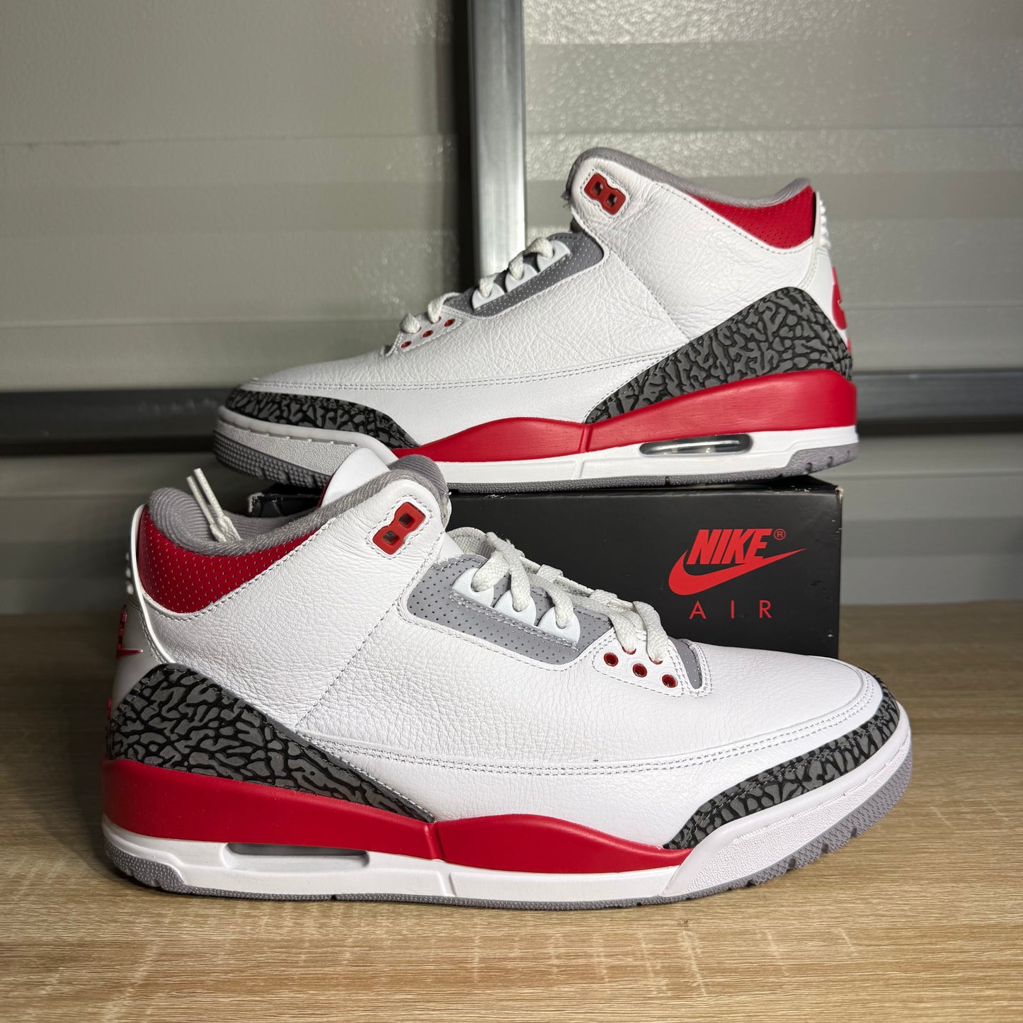 Size 12 - AJ 3 Retro Fire Red