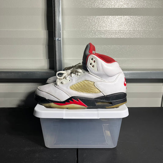 Size 9 - AJ 5 Retro Fire Red