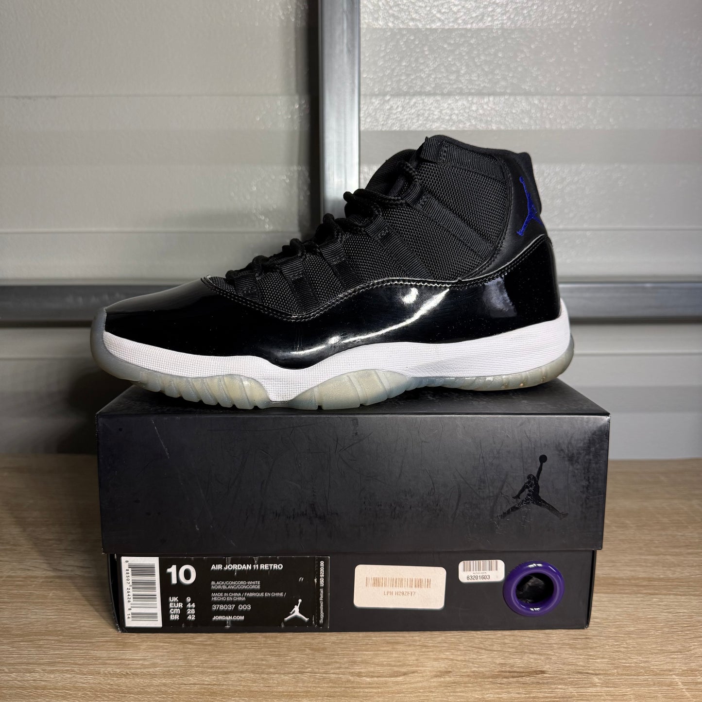 Size 10 - AJ 11 Retro Space Jam