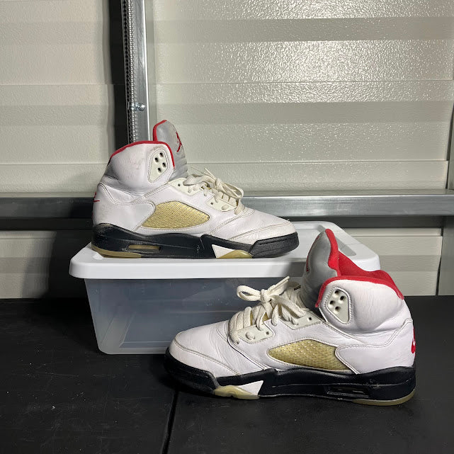 Size 9 - AJ 5 Retro Fire Red