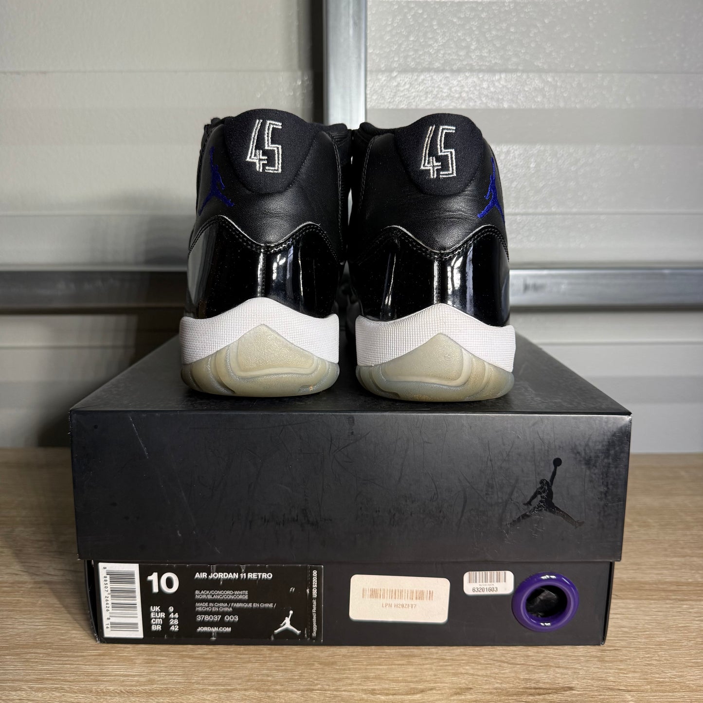 Size 10 - AJ 11 Retro Space Jam