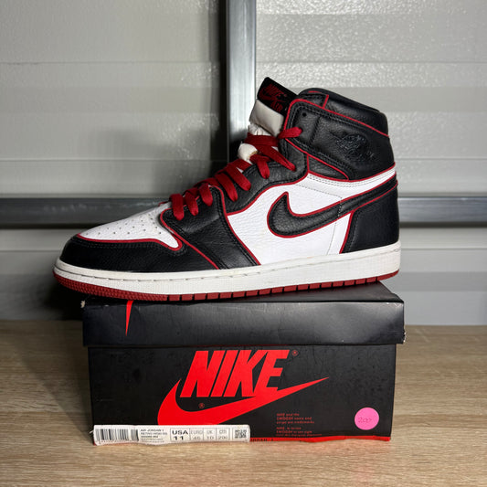 Size 11 -  AJ 1 Retro High OG Bloodline