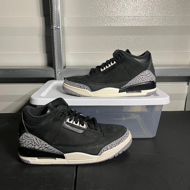 Size 11.5W - AJ 3 Retro Off Noir Size
