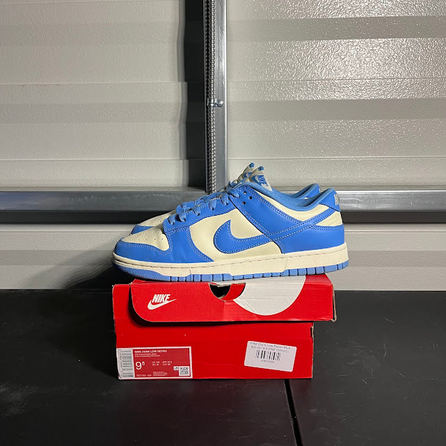 Size 9.5 - Dunk Low Retro University Blue
