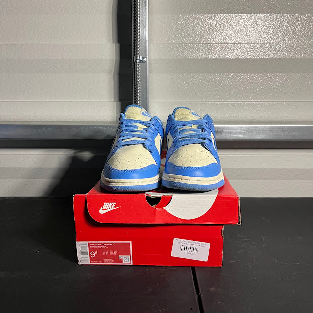 Size 9.5 - Dunk Low Retro University Blue