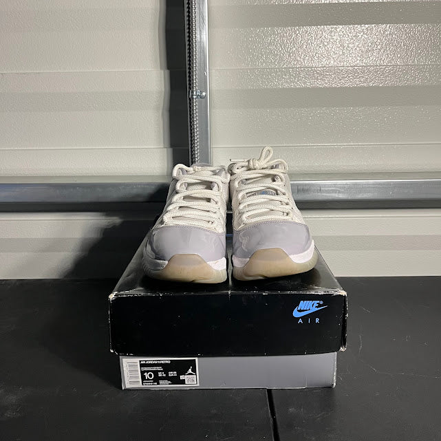 Size 10 - AJ 11 Retro Low Cement Grey