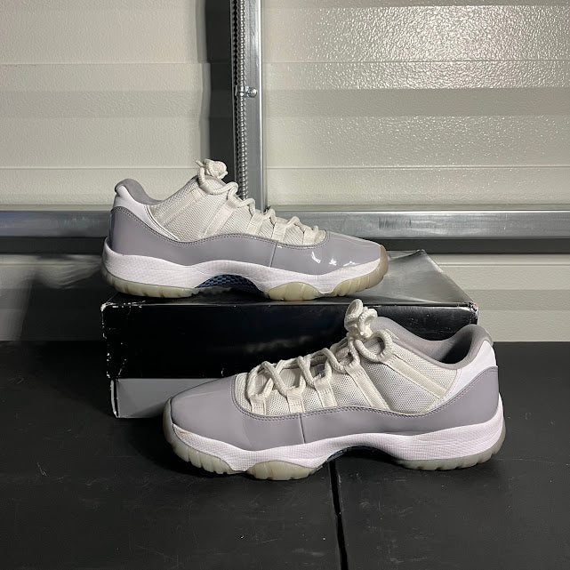 Size 10 - AJ 11 Retro Low Cement Grey