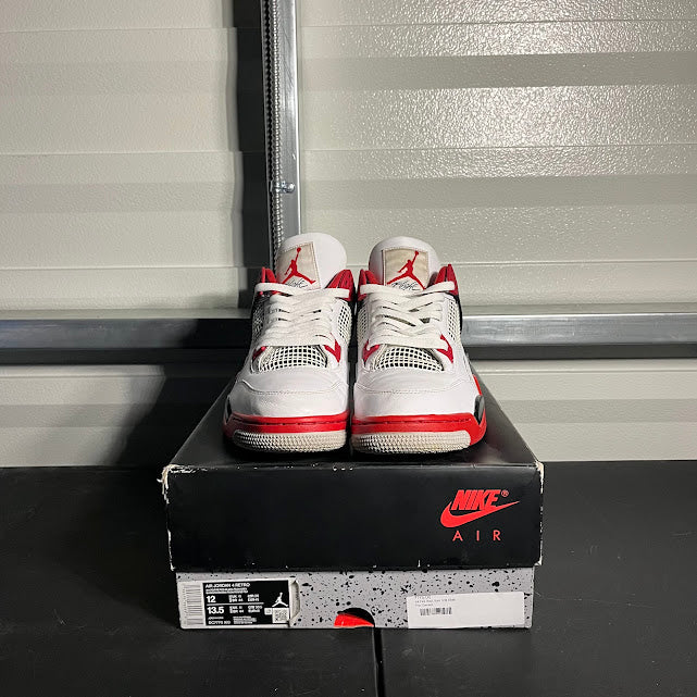Size 12 - AJ 4 Retro Fire Red