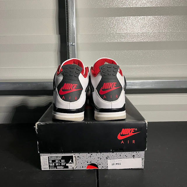 Size 12 - AJ 4 Retro Fire Red