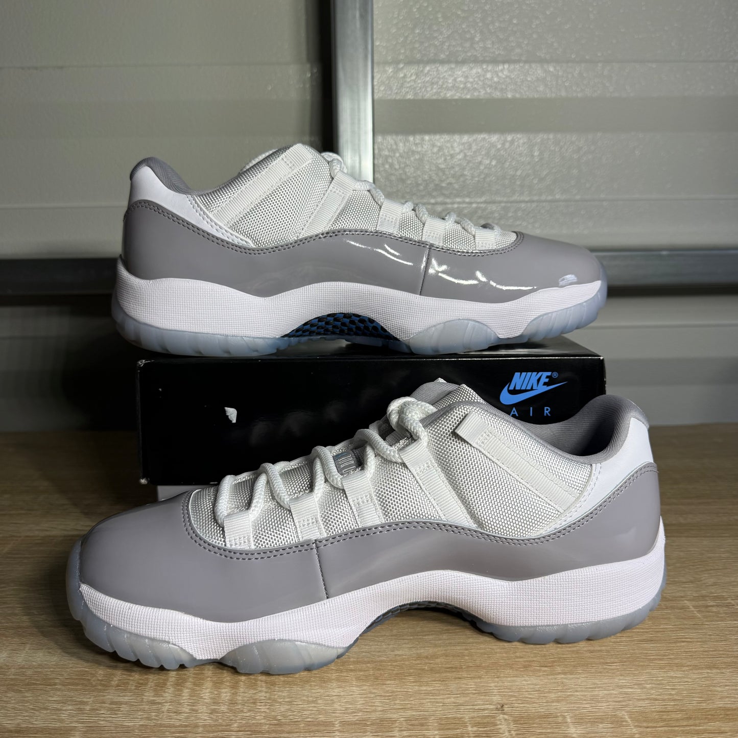 Size 9.5 - AJ 11 Low Cement Grey