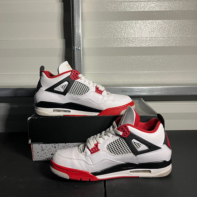 Size 12 - AJ 4 Retro Fire Red
