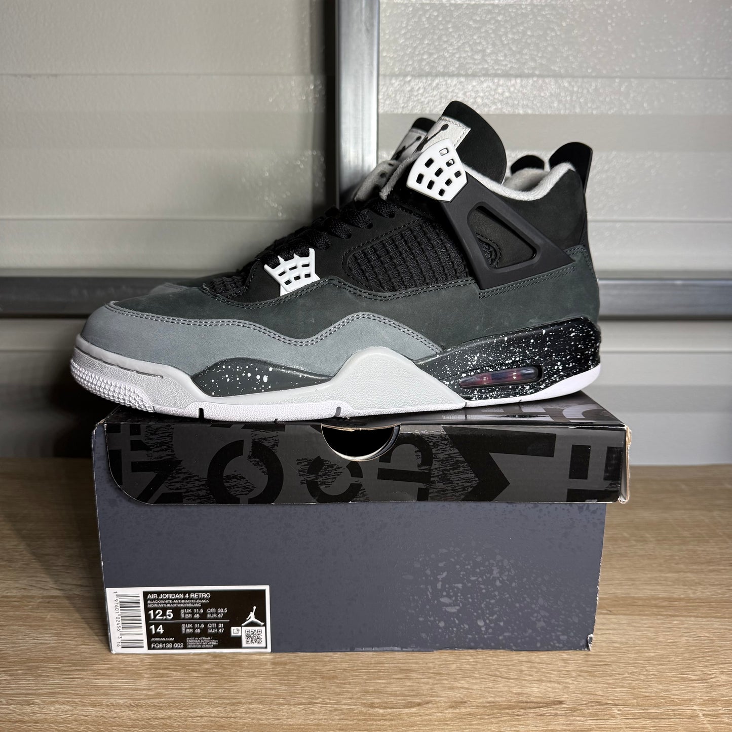 Size 12.5 - AJ 4 Retro Fear