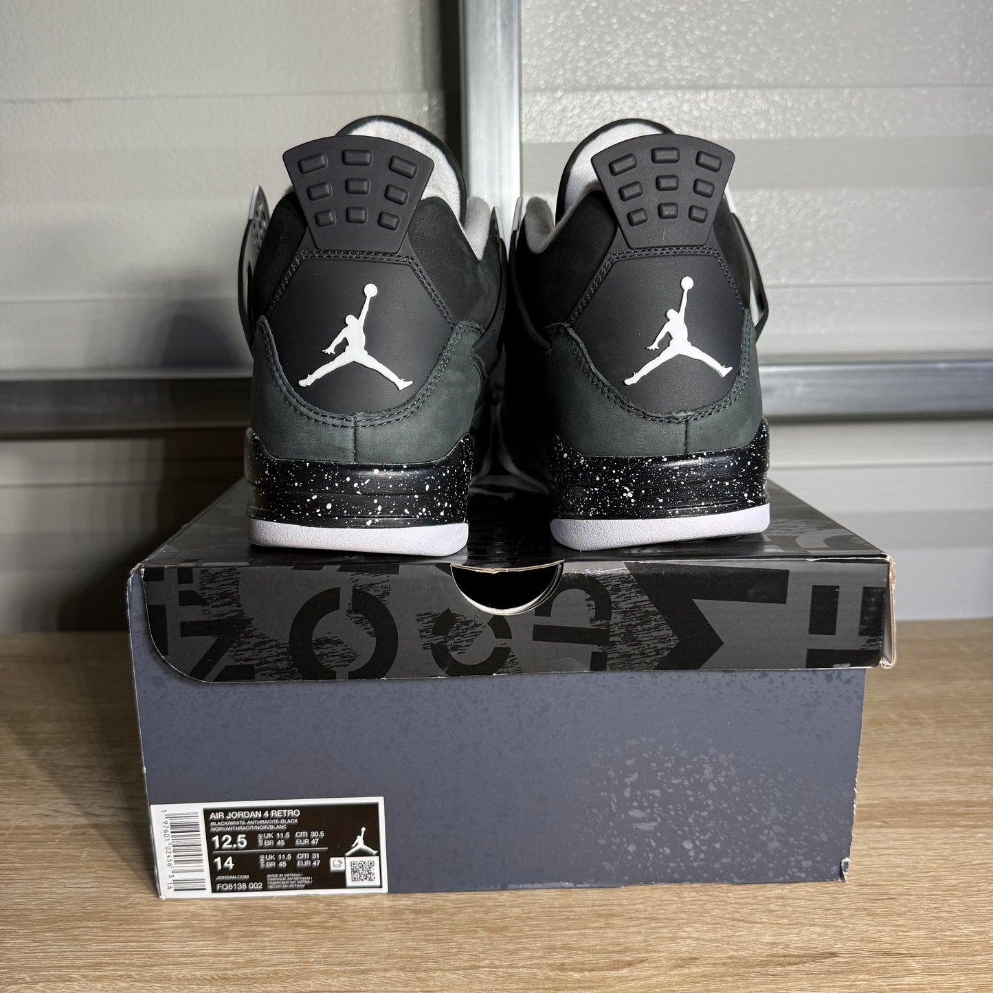 Size 12.5 - AJ 4 Retro Fear