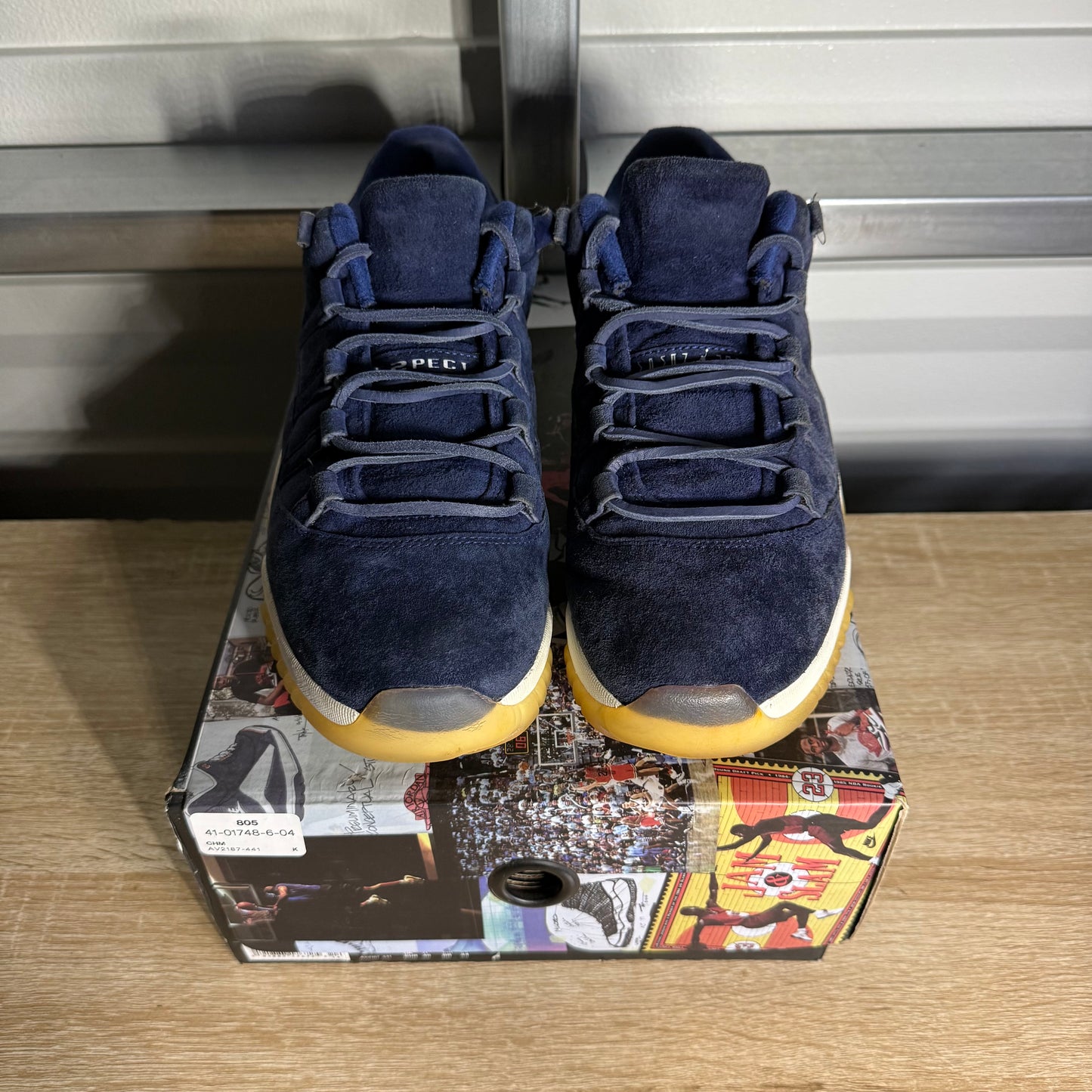 Size 12 - AJ 11 Retro Low RE2PECT Derek Jeter