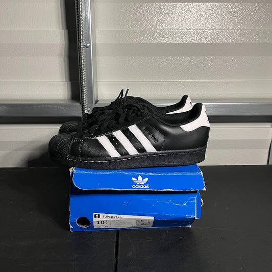 Size 10.5 - Superstar II Black and White