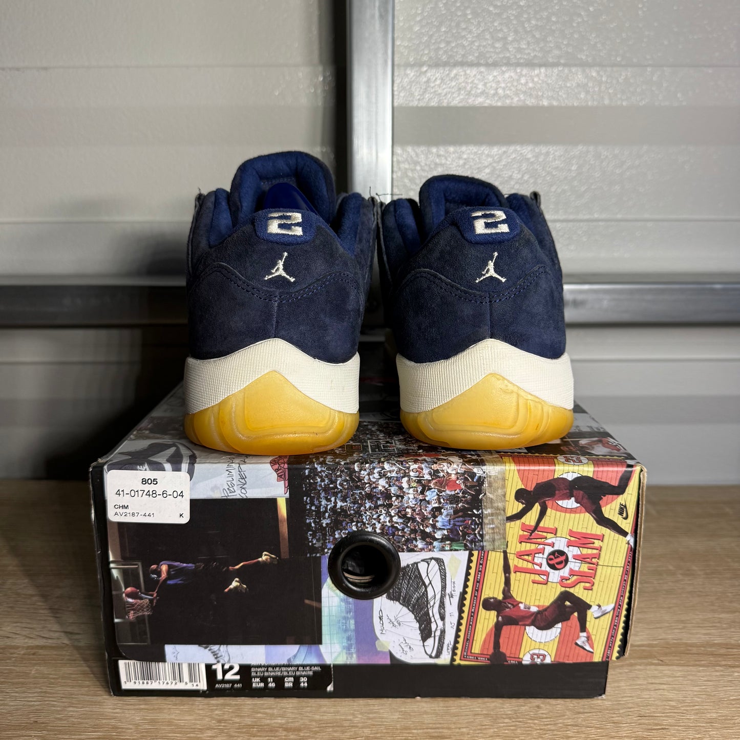 Size 12 - AJ 11 Retro Low RE2PECT Derek Jeter