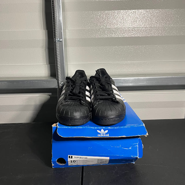 Size 10.5 - Superstar II Black and White