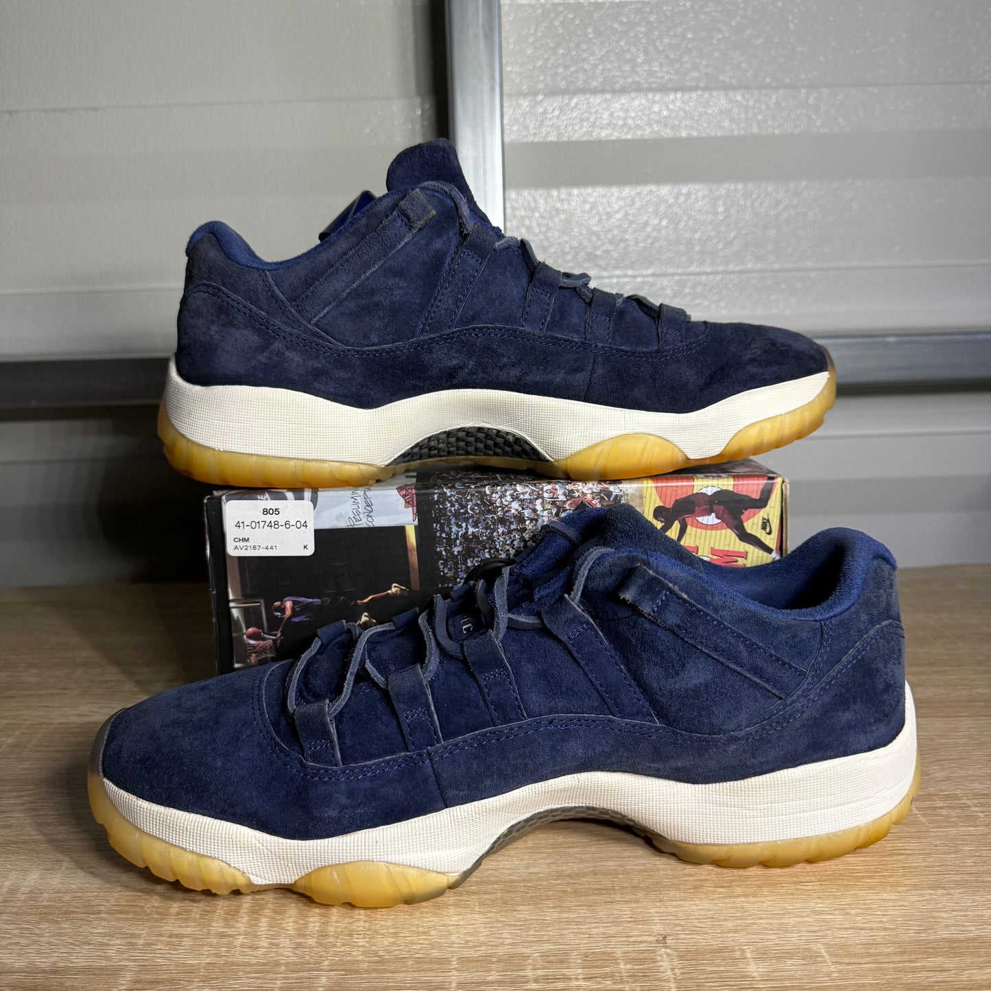 Size 12 - AJ 11 Retro Low RE2PECT Derek Jeter