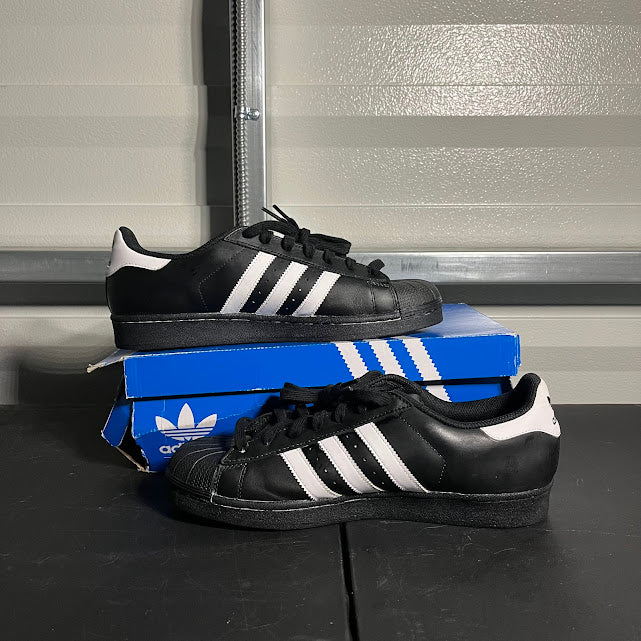 Size 10.5 - Superstar II Black and White