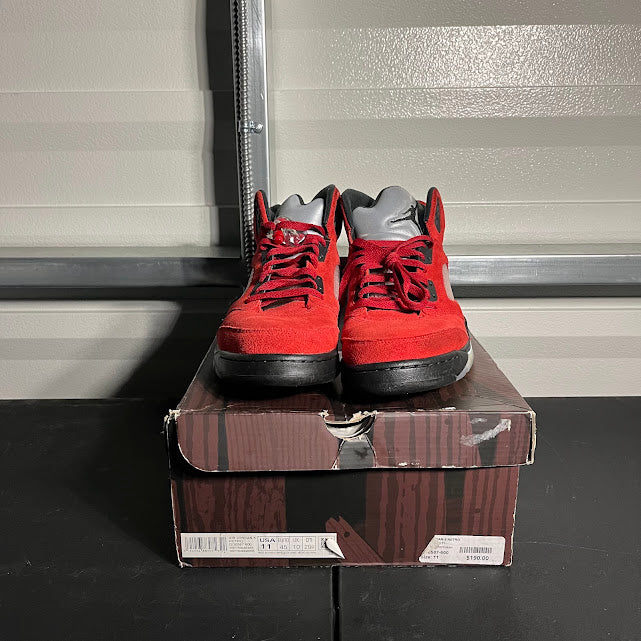 Size 11 - AJ 5 Retro Raging Bull