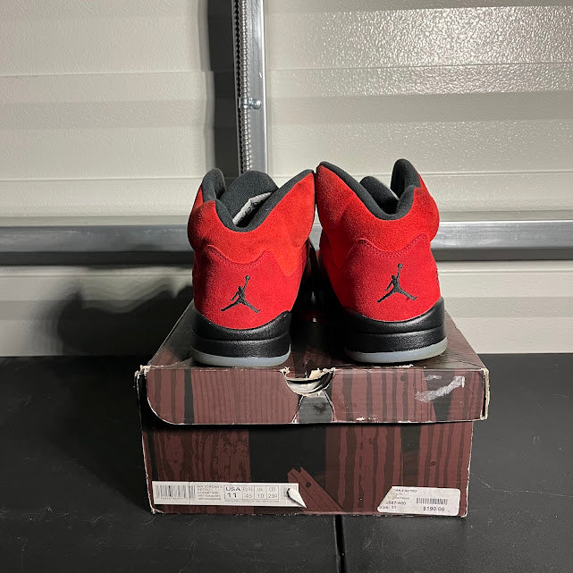 Size 11 - AJ 5 Retro Raging Bull